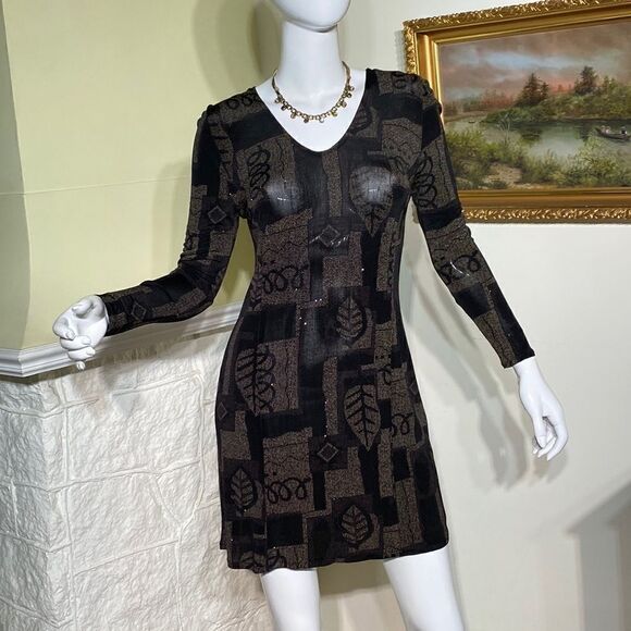 Jillian Welch Victoria Designer LBD Mini Dress - Picture 3 of 16